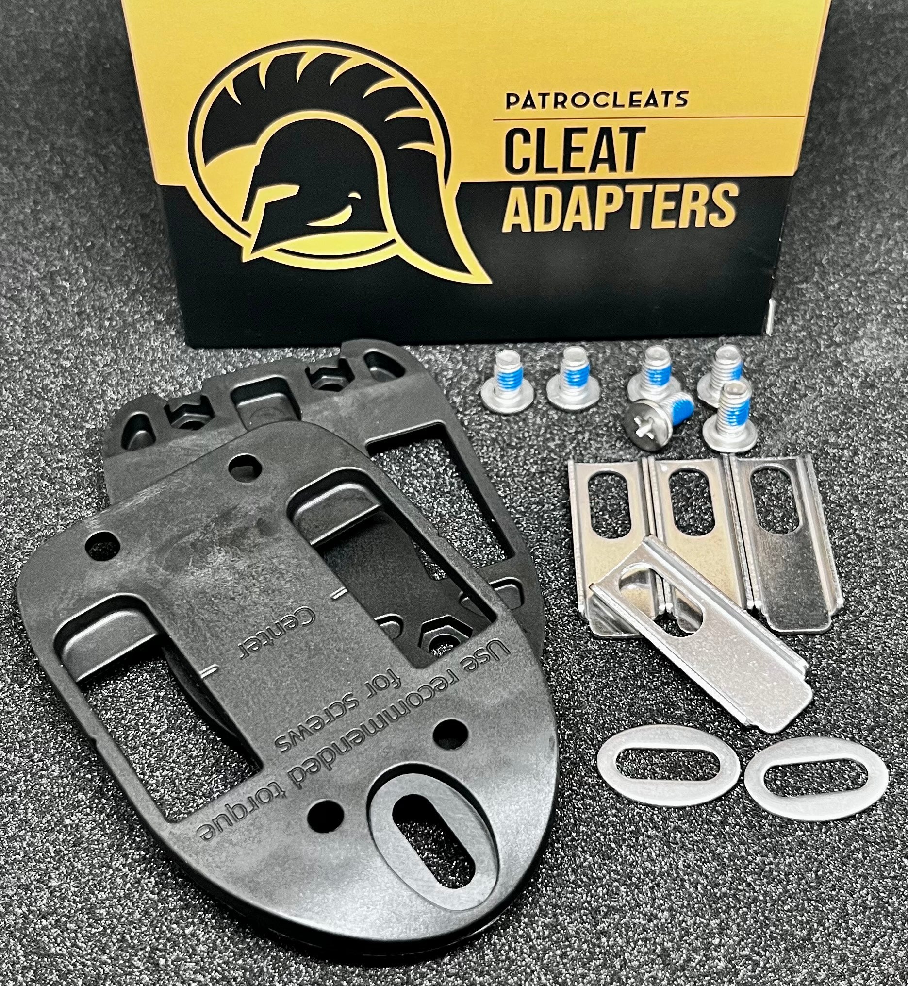 Cleat adapters for mortons neuroma, metatarsalgia, hot spots and other foot pain when cycling. SppedPlay Kit.